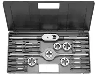 Závitníky a závitová očka M12 - M20, sada 22 dílů - Bučovice Tools