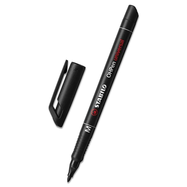 Permanentní popisovač STABILO OHPen 843 M - černý