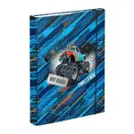 Naložte dosky na školské zošity A5 do náklaďáku.