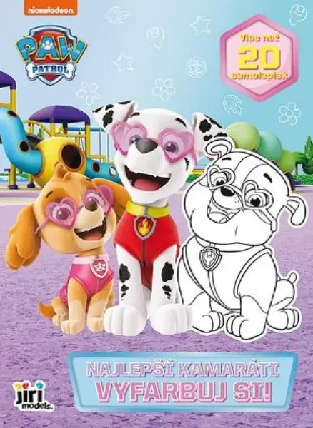 Vyfarbuj si! Labková patrola Najlepší kamaráti