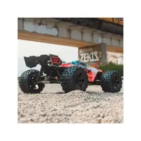 Arrma Kraton 6S V6 BLX 1:8 4WD RTR modrá/růžová