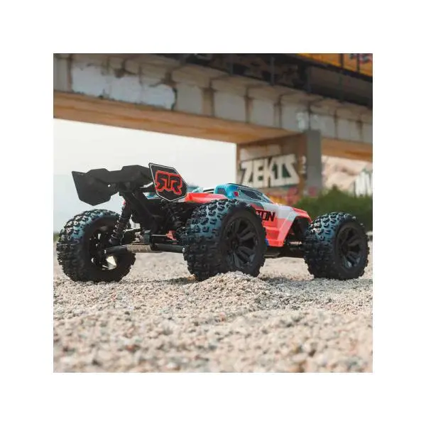Arrma Kraton 6S V6 BLX 1:8 4WD RTR modrá/růžová