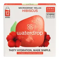 Waterdrop Hibiscus ibišek, acerola, malina 12 ks
