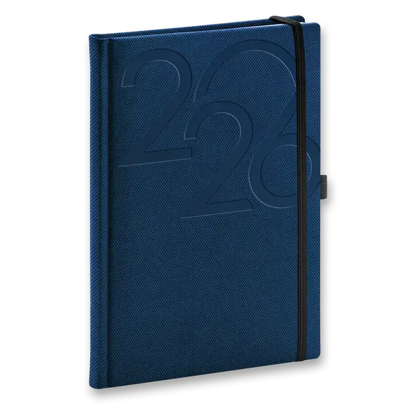 Týdenní diář Presco Ajax 2026 - A5, modrý