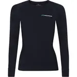 PROGRESS MT TDRZ Dámské merino triko s dlouhým rukávem, černá, velikost