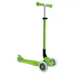 Globber dětská skládací koloběžka Elite Lights Apple Green