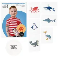 TATTonMe Živé tetovačky pro děti Mořská zvířata