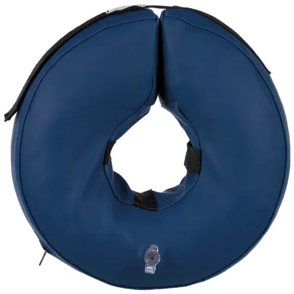 Ochranný nafukovací límec Trixie velikosti L-XL modrý