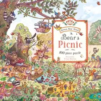 Galison Puzzle Medvědí piknikové puzzle 100 dílků