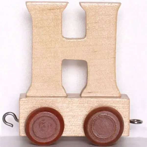 Bino Vagónek-H-hnědé kolečka