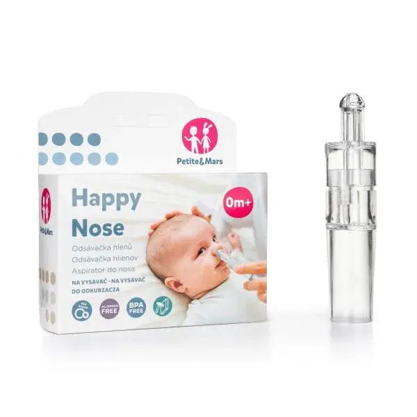 Odsávačka nosních hlenů na vysavač Happy Nose Petite & Mars 0m +
