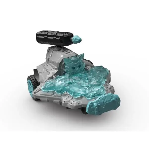 Schleich Ledové vozidlo na tryskový pohon s mini figurkou MINI CREATURE