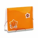 Desky na dokumenty Poly Rock, A4 - oranžová