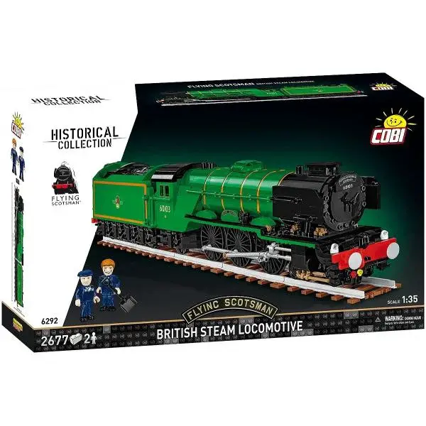 Cobi Flying Scotsman, britská parní lokomotiva 1:35, 2700 k, 2 f