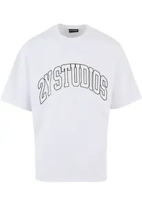2Y Studios Tričko  čierna / biela