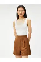 Koton Elastic Waist, Pocket Shorts