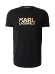 Karl Lagerfeld Tričko  zlatá / čierna