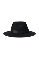 Vlněný klobouk Lauren Ralph Lauren černá barva, 454P04549