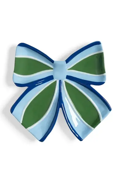 Dekorativní talíř &k amsterdam ribbon 22 x 22 x 3,5 cm více barev