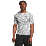 UA HG Armour Prtd SS-GRY
