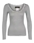rosemunde Tričko  sivá melírovaná