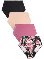 Next Nohavičky  telová / cyklaménová / ružová / čierna