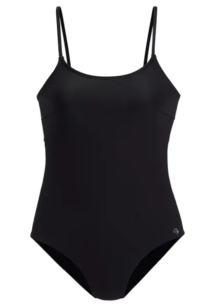 LASCANA Jednodielne plavky  čierna