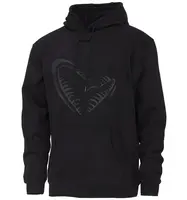 Savage gear mikina jaw hoodie black - s