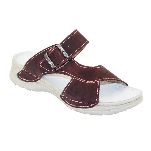 SANTÉ Dámské pantofle D/18/78/SP PLUM v.37