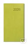 Týdenní diář 2026 Jakub Vivella kapesní zelená