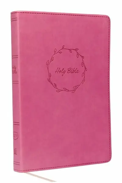 KJV Holy Bible: Value Large Print Thinline, Pink Leathersoft, Red Letter, Comfort Print: King James Version - Thomas Nelson
