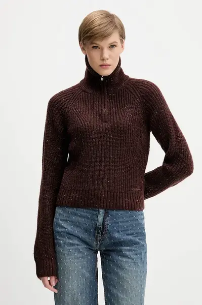 Svetr s příměsí vlny Tommy Jeans