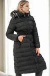 Z6779 DEWBERRY WOMEN'S COAT-BLACK-1