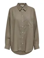 ONLY Blúzka 'ONLTokyo'  čokoládová