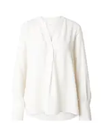 SEIDENSTICKER Blúzka 'Schwarze Rose'  šedobiela