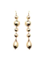 SOHI Náušnice 'Aasha'  zlatá