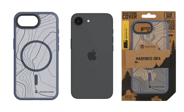 Zadní kryt Tactical MagForce Hyperstealth Sika pro Apple iPhone 16e / 17e, deep blue
