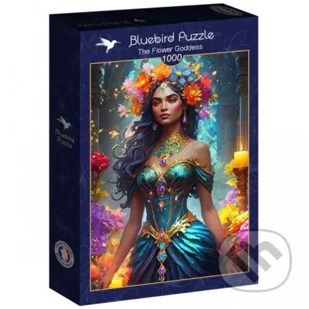 Puzzle Bohyňa kvetov - puzzle z kategorie 500 - 1000 dílků