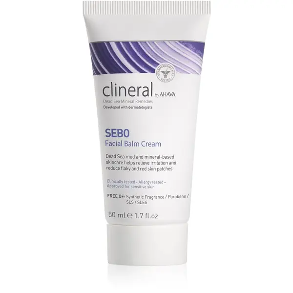 AHAVA Clineral SEBO výživný upokojujúci pleťový krém s hydratačným účinkom 50 ml