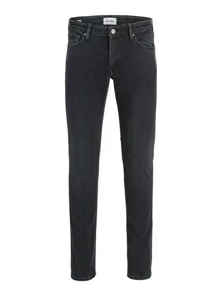 JACK & JONES Džínsy 'JJIGlenn JJEvan'  čierny denim