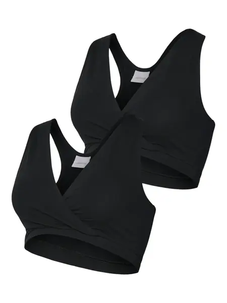 MAMALICIOUS Podprsenka  čierna