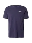 PUMA Tričko 'Ess No. 1'  námornícka modrá / biela