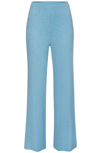 s.Oliver Pyžamové nohavice  modrá melírovaná