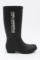 Holínky Karl Lagerfeld KALOSH dámské, černá barva, KL47085