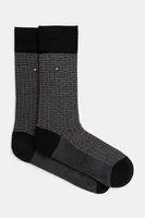 Ponožky Tommy Hilfiger pánské, černá barva, 701230606