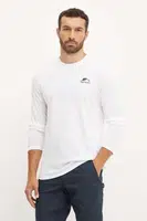 Tričko s dlouhým rukávem Helly Hansen bílá barva, s potiskem