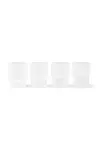 Sada skleniček ferm LIVING Ripple 60 ml 4-pack