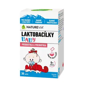 NatureVia Laktobacílky baby 30 sáčků