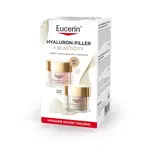 Eucerin Hyaluron-Filler + Elasticity Rosé denní SPF30 a noční krém 2x50 ml