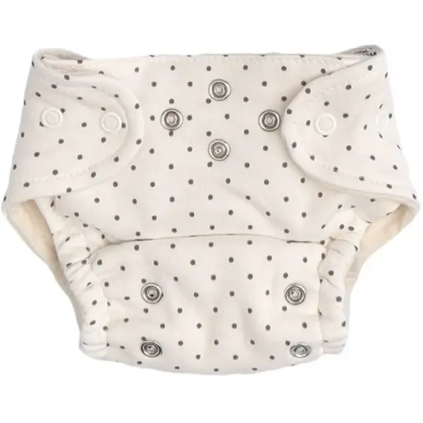 Mamatti Mamatti Látková plenka EKO sada - kalhotky + 2 x plenka, vel. 5 - 14 kg, Dots